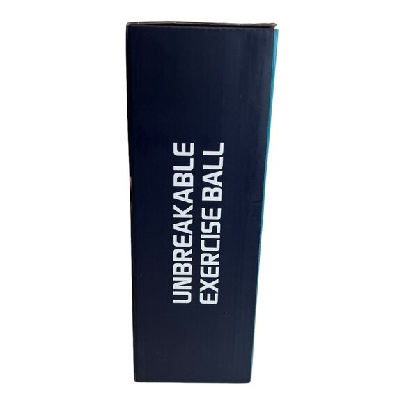 Rolaz Unbreakable Exercise Ball Yoga Stability Fitness Workout Medium Gray 55cm - Picture 9 of 11